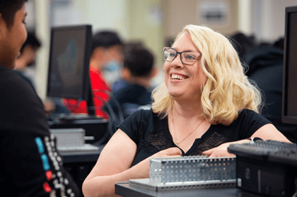 Arizona’s teacher of the year uses robots and rockets to bring students of color into STEM