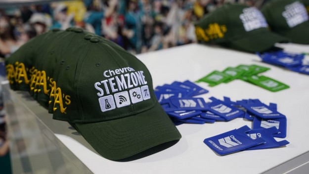 A’s, Chevron grant to benefit STEM education