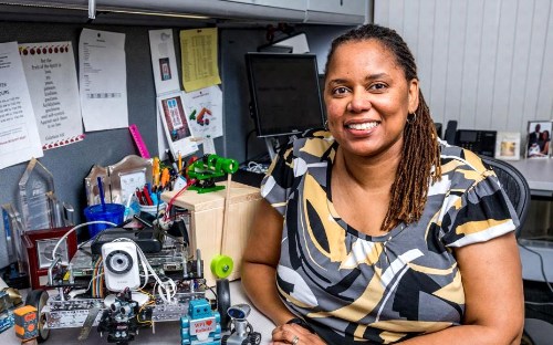 This Robotics Professor Performs Hip-Hop Robot Poetry And Writes Black STEM Romance Novels To Make STEM More Inclusive