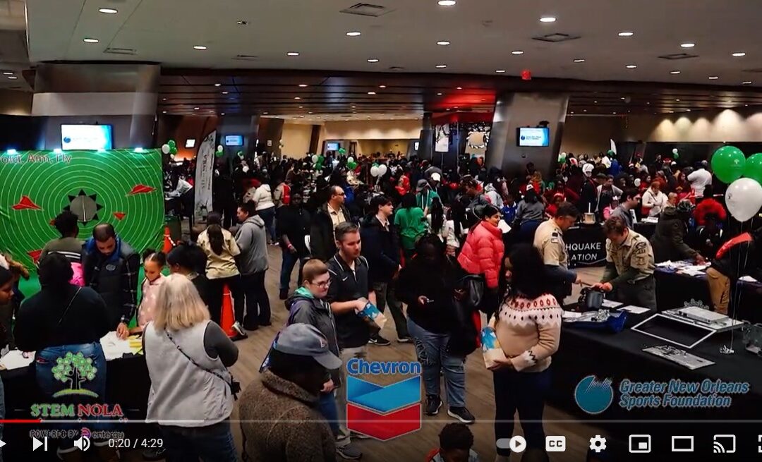 LANDMARK MOMENT: STEM NOLA Holds First Ever STEM FEST at a College Football Bowl Game